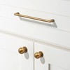 khtumeware 10 Pack 3 Inch(76mm) Bin Cup Drawer Pull,Antique Brass