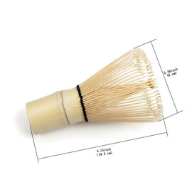 SWKJ Tea Whisk, Bamboo Chasen Green Tea Whisk Portable Tool for Preparing Matcha Powder-1pcs