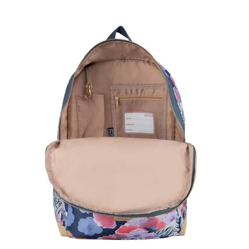 Pick & Pack Unisex Tiger Of Love Backpack, denim, Casual