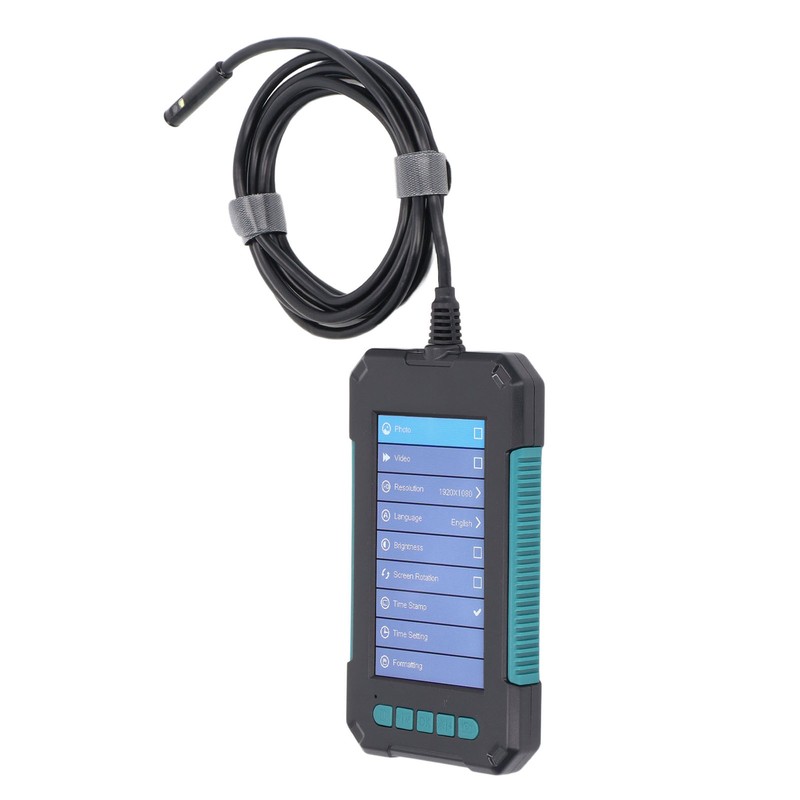 8mm Lens Digital Endoscope 4.3in IPS Screen Industrial Inspection Camera