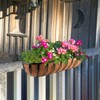 Harmiden 4 Pcs 30“ Window Box Deck Railing Planter with