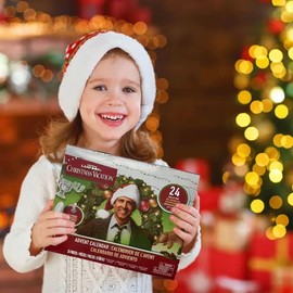 2024 New Nation Satirical Christmas Holiday Arrival Calendar, National Lampoon’s Christmas Advent Calendar 2024, Crazy Christmas Holiday Arrival 24 Day Countdown Calendar Gifts