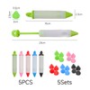 5 Decorating Pens, with 20 Replacement Heads, Baking Tools, Food