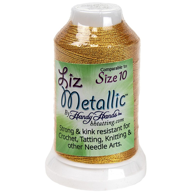 Liz Metallic, Size 10, Gold