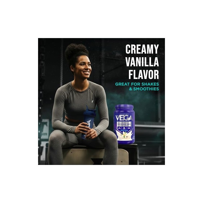 Vega Protein Made Simple Vanilla (39 Servings) Stevia Free Vegan