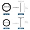 20 Sets O-Rings and Replacement Pins, 21/25mm Impact Rings and