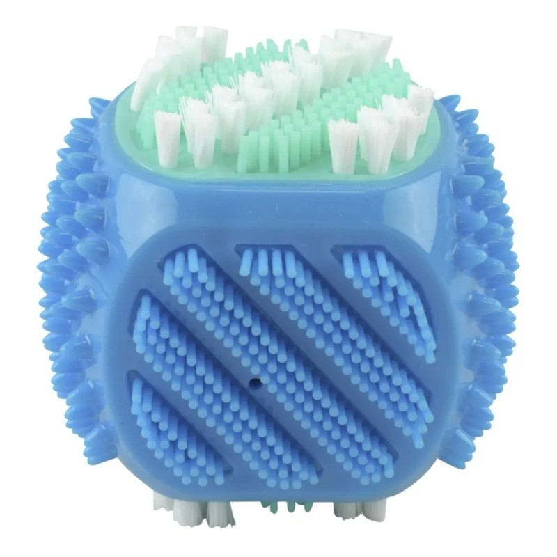 Juguete Dental Para Perro En Forma De Cubo Con Cerdas
