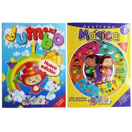 Destreza Mágica y Maxi Jumbo Vol. 1: Colorea, Aprende y Desarrolla Habilidades | Actividades Educativas para Niños