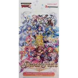 Cardfight Vanguard VGE-G-CB07 G-Divas Festa Clan Booster Display, Multi Colour