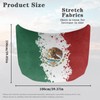 Mumeson Mexican Flag Car Hood Cover Stretch Polyester Protector Elastic