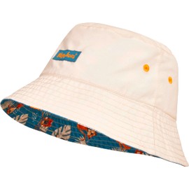 Playshoes Unisex Children's Reversible Sun Hat, Jungle, 55