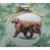 D344 Hand-made Christmas Ornament dog - GOLDEN RETRIEVER - trot