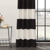 HPD Half Price Drapes Grommet Horizontal Striped Printed Curtains 120