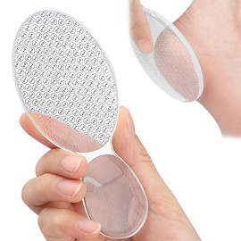 Lima de cristal para pies de 8 formas ásperas y lisas para eliminar callos de los pies, para el talón, raspador de piel muerta, piedra pómez, herramientas profesionales de pedicura para