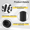 sourcing map 20Pcs Hex Socket Grub Screw, M10x20mm 304 Stainless