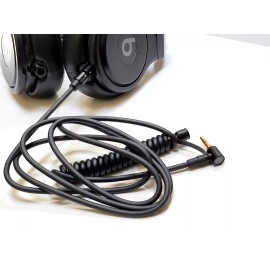 BEATS PRO, BEATS PRO DETOX 2 Coiled Audio Cables for BEATS PRO and BEATS PRO DETOX with Locking Function.