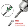 Damaged Screw Remover and Extractor (For Removing old screws from