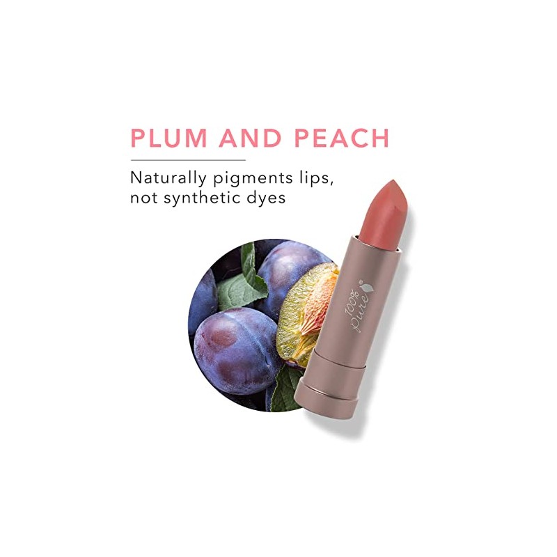 100 Pure Cocoa Butter Matte Lipstick, Mirage, 0.15 Ounce