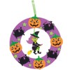 Baker Ross AX256 Halloween Wreath Kits - Pack of 3,
