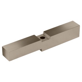 C.R. LAURENCE HAB01BN CRL Brushed Nickel Adapter Block for Prima, Shell and Rondo Hinges