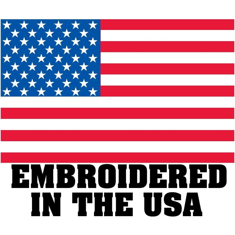 Thin Red Line USA Flag Snapback Trucker Hat Adjustable Mesh