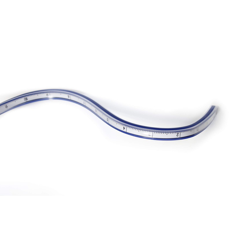 VVIViD 12 Inch Flexible Curve Fabric & Design Tape Measure