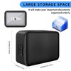 BOZHOUGG ® Fireproof Document Box with Lock - Waterproof Home
