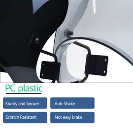 Midimttop Motorcycle Flyscreen WindScreen Windshield Windproof Pare-brise Shield Screen compatible with Z900RS Z-900-RS Z 900RS Accessories 2018 2019 2020 2021 2022 2023 2024 (Smoke)