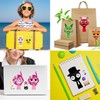Cartoon Make a Face Stickers, 24 Pieces DIY Puzzle Stickers,