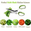 2025 Upgraded Herb Scissors, Effortless Herb Shears Cutter Tool with