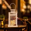 Memorial Lantern Sympathy Gift with Flickering LED Candle - Thoughtful