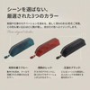 Any Select Shop Genuine Leather Pencil Case, Large Capacity, Holds
