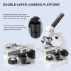 Factory Prices 2000x LED School Student Monocular Biological Microscope with