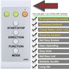 Replacement Remote Control for Under Desk Elliptical Machine Seated Elliptical