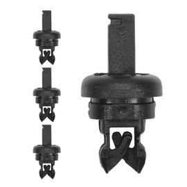 Flaconi 4PCS Car Trunk Rack Clamp,Car Trunk Rack Clamp,Rear Parcel Shelf Hook Hanger Clip,Car Clips,Plastic Clips,Retainer Clips,Plastic Clips for Cars,Compatible with 7705099001 8200675047