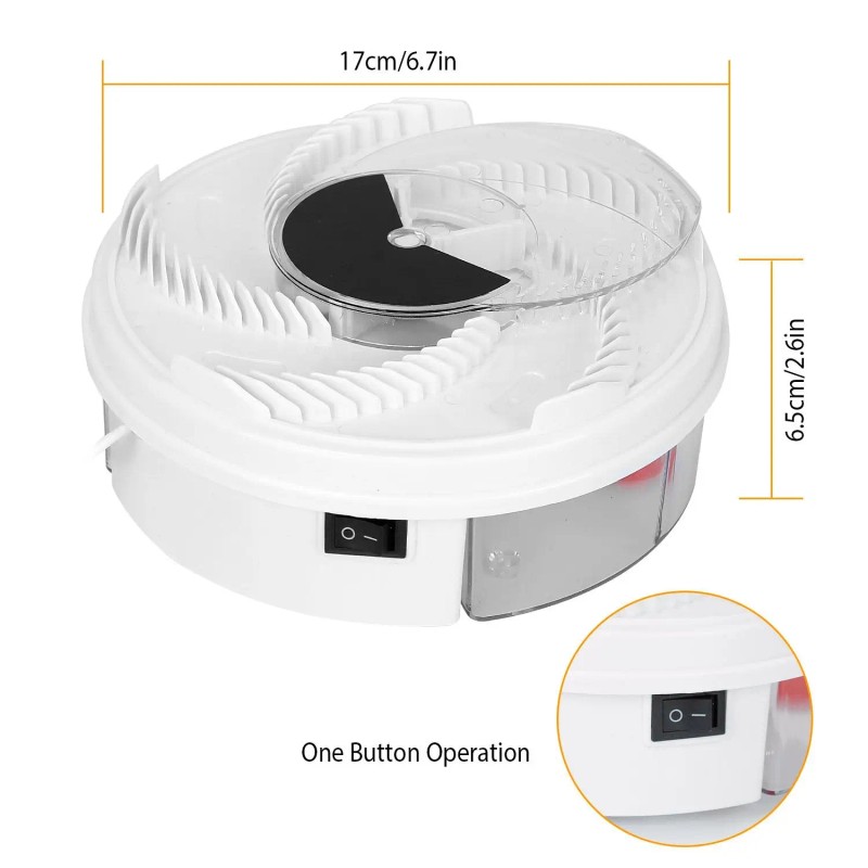"Smart #### Electric Mosquito Killer USB-Powered & Automatic"Color: White Color
