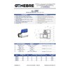 Brass Ball Valve Mini Style Connector with Reduced Bore, Male