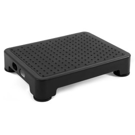 CHIKILLA Step Stool for Elderly & Adults, 600LBS Heavy Duty Mobility Platform, 3.4Inch Low Step for Car High Bed Bathtub & Kitchen, Non-Slip Wide Base Portable Stair Assist, No Assembly Required, Gray