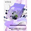 VITAS (バイタス) ホエイプロテイン100 ブルーベリーヨーグルト風味 WPCプロテイン 国内製造 1kg