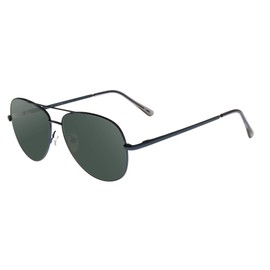 zerOne five Elvo Pilot - Gafas de sol unisex (talla 58/14/140), Azul/verde oscuro, 58/14/140