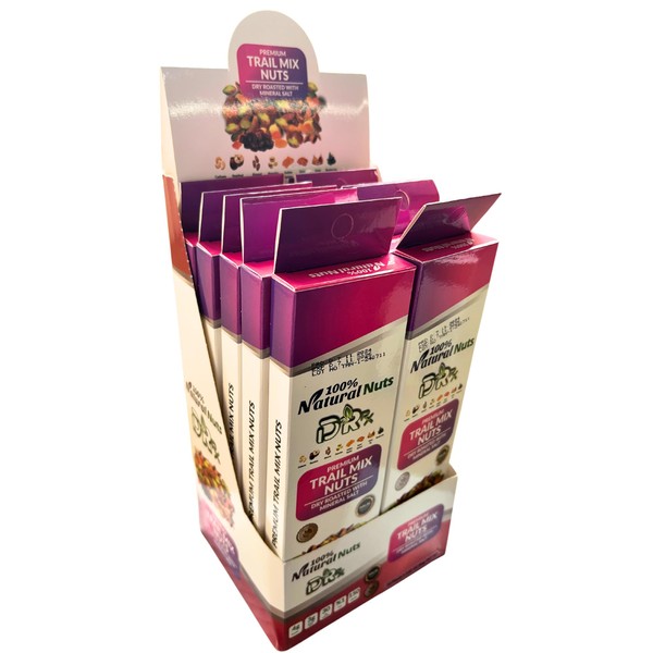 Dr.Rx Trail Mix Nuts, Dry Roasted With Mineral Salt, Delicious