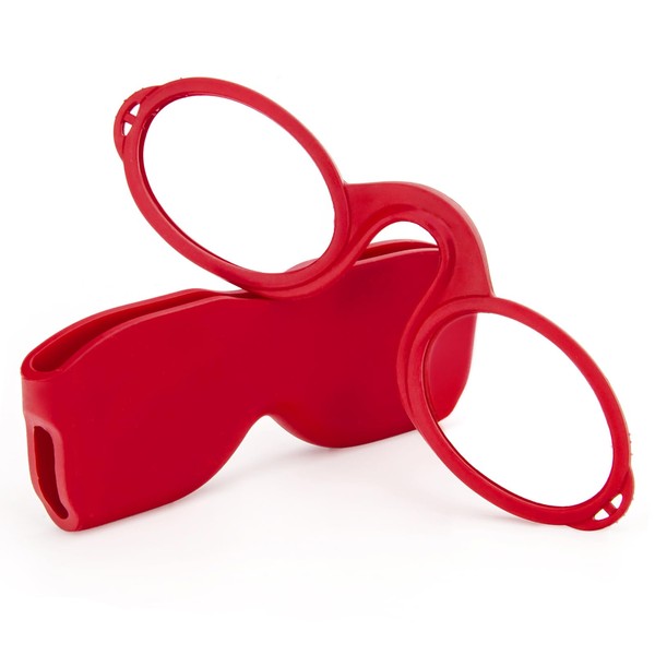REAVEE Ultra Slim Armless Reading Glasses for Men Women, Small
