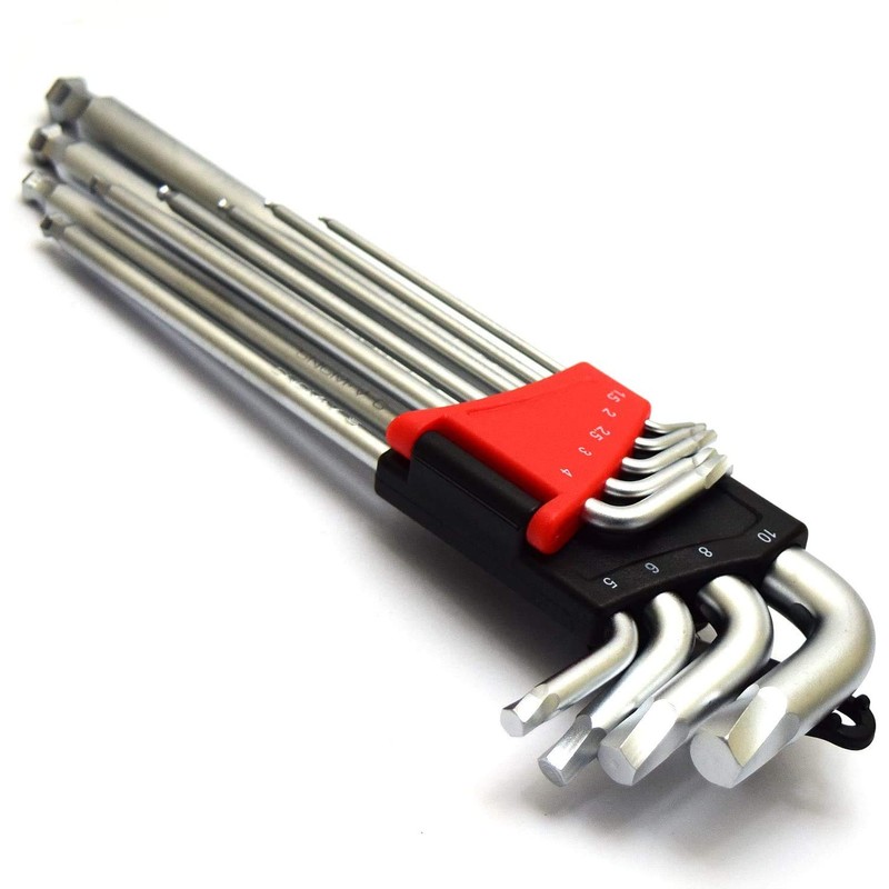 Takagi 9 Piece Set of 9 Hexagonal Wrench for Removing