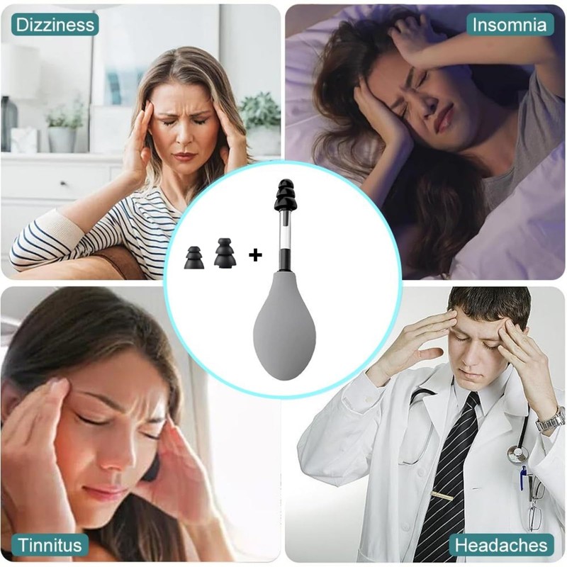 Ear Pressure Relief Suction Device, Ear Pressure Tool, Airplane Ear