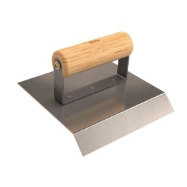 Bon Tool 12-864 6-Inch by 6-Inch Stainless Steel Concrete Chamfer Tool with