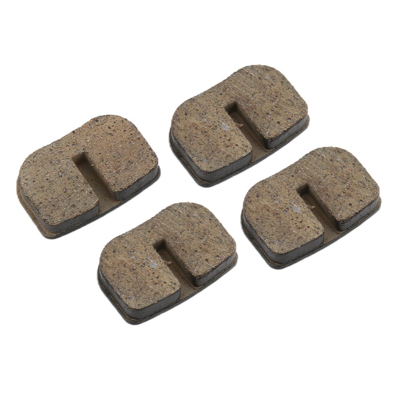 Disc Brake Shoes, Ceramic 4pcs Set Replacement Rear Disc Brake