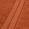 Brentfords 100% Cotton Hand Towels Burnt Orange, Super Soft Feel