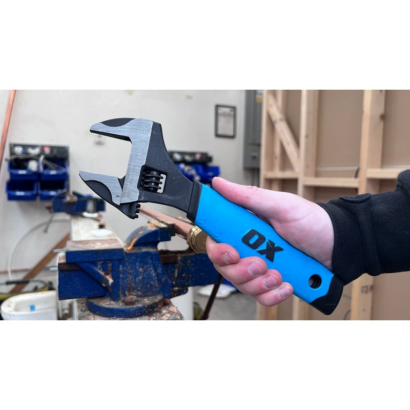 OX Pro 10 Inch Adjustable Wrench