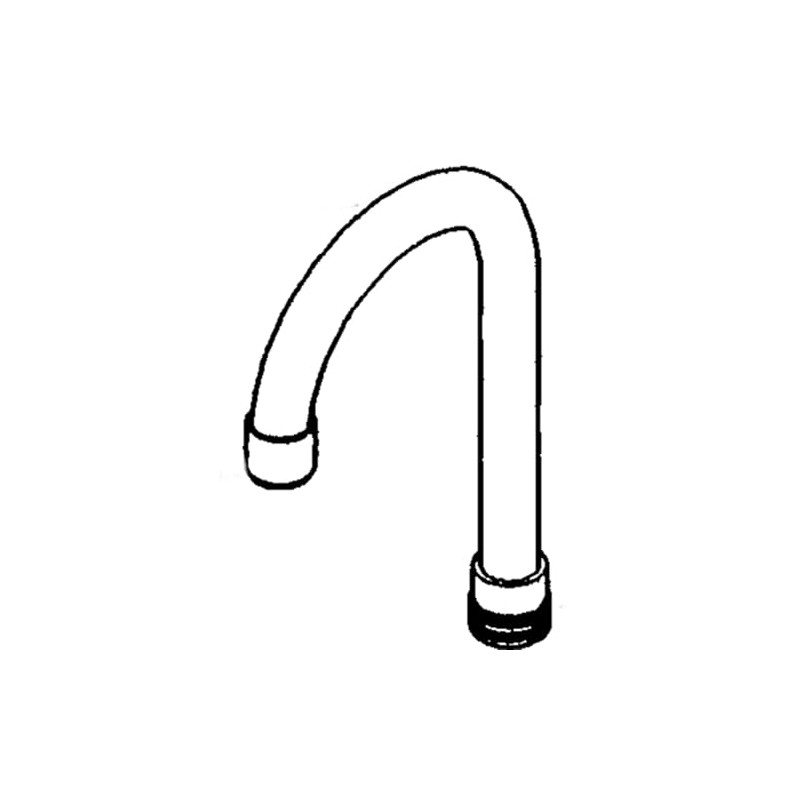 Moen 104432 Commercial Swing Spout 8-Inch, Chrome