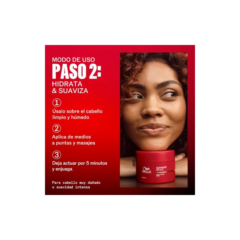 Wella Professinals Ultimate Repair Mascarilla Reparadora Daño 150ml